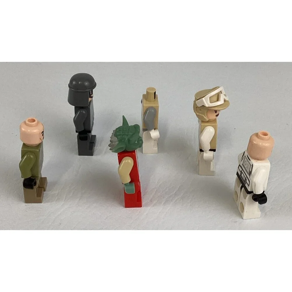 Lego Star Wars Minifigures Mini Figure Lot Hoth Santa Yoda Imperial Officer Part